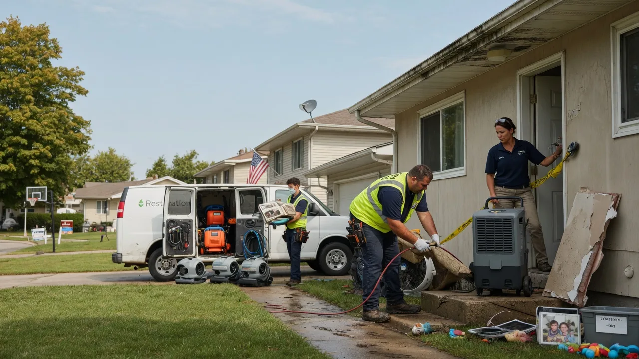Water Damage Restoration in Fords, NJ near me